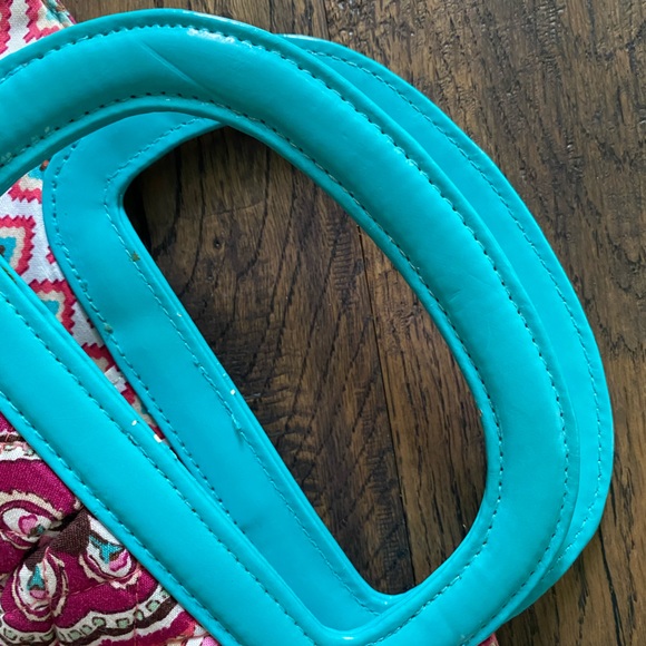 VERA BRADLEY large clutch purse 👛 front pockets 💕 - Picture 3 of 6